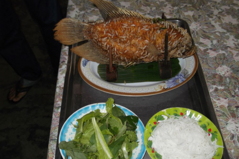 Traditional Lunch in Mekong Delta 